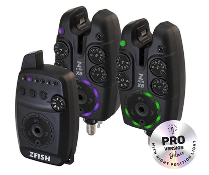 ZFISH Signalizatoru komplekts ZX8 PRO 2+1
