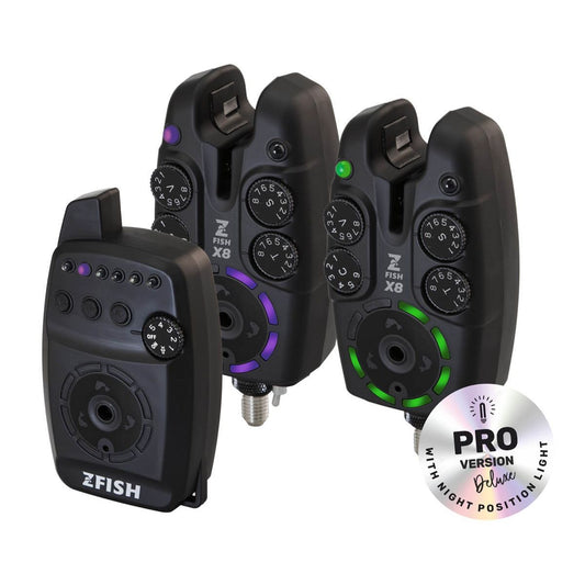 ZFISH Signalizatoru komplekts ZX8 PRO 2+1