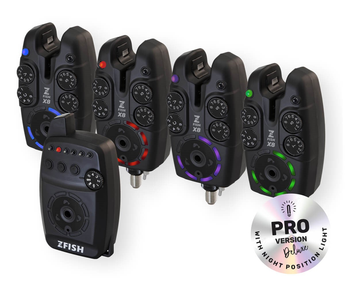 ZFISH Signalizatoru komplekts ZX8 PRO 4+1