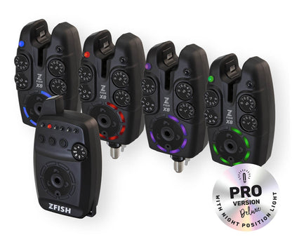 ZFISH Signalizatoru komplekts ZX8 PRO 4+1