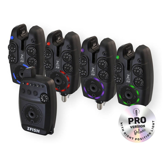 ZFISH Signalizatoru komplekts ZX8 PRO 4+1