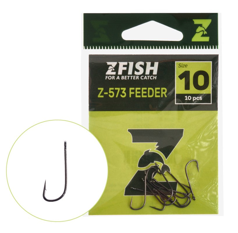 ZFISH Vienžubura āķi ar actiņu Nr.7 (10 gab.) – Z-575