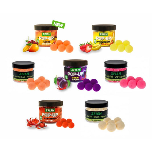Zfish peldošās boilas Pop-Up 16mm  -60g