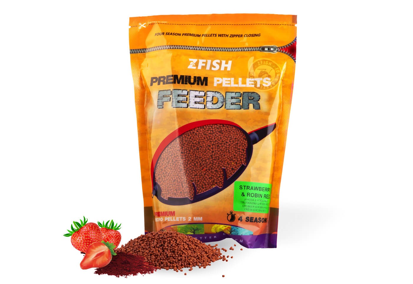 ZFISH Micro Method Feeder Pellets 2 mm/700g