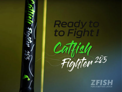 ZFISH Catfish Fighter sams makšķerkāts 2,85 m 100–300 g
