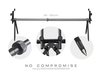 ZFISH Rod Pod RodMaster 4 rods