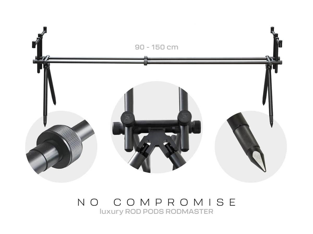 ZFISH Rod Pod RodMaster 3 rods
