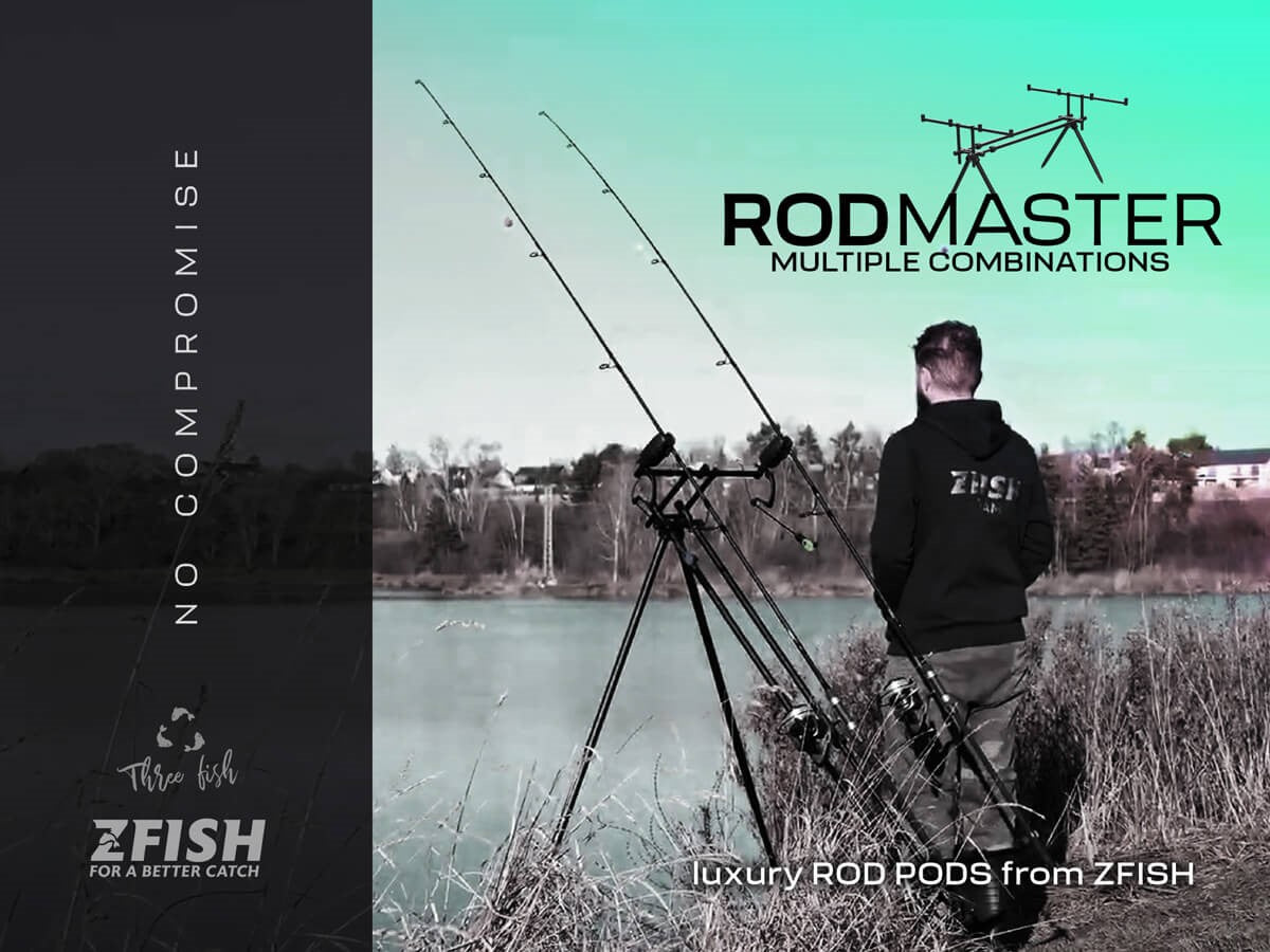 ZFISH Rod Pod RodMaster 4 rods