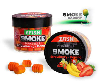 ZFISH Smoke POP-UP dumbells 8 mm