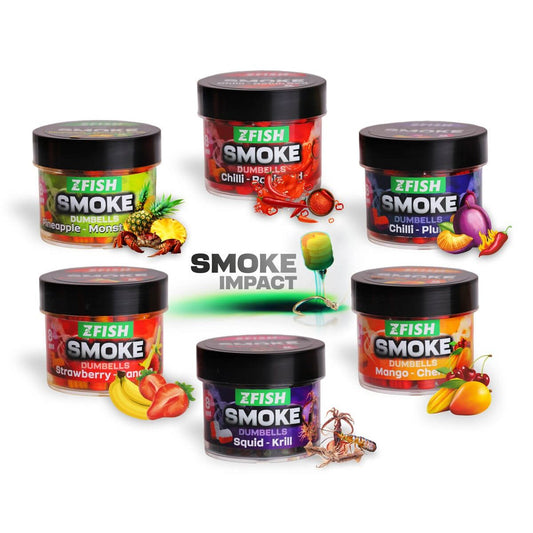 ZFISH Smoke POP-UP dumbells 8 mm
