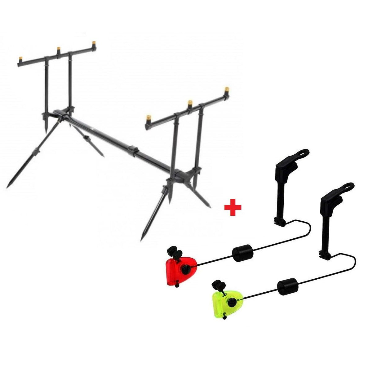 ZFISH Rod Pod Classic 3 kātiem + 2 bezmaksas indikatori