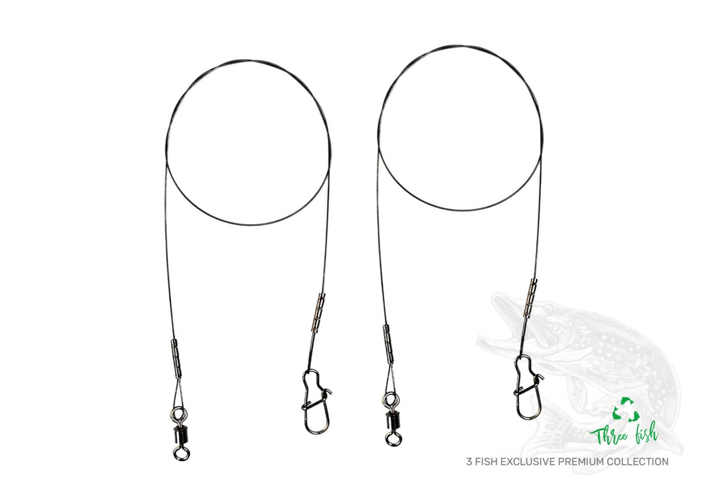 ZFISH Titāna Pavadiņa 25cm / 15kg – 2 gab.